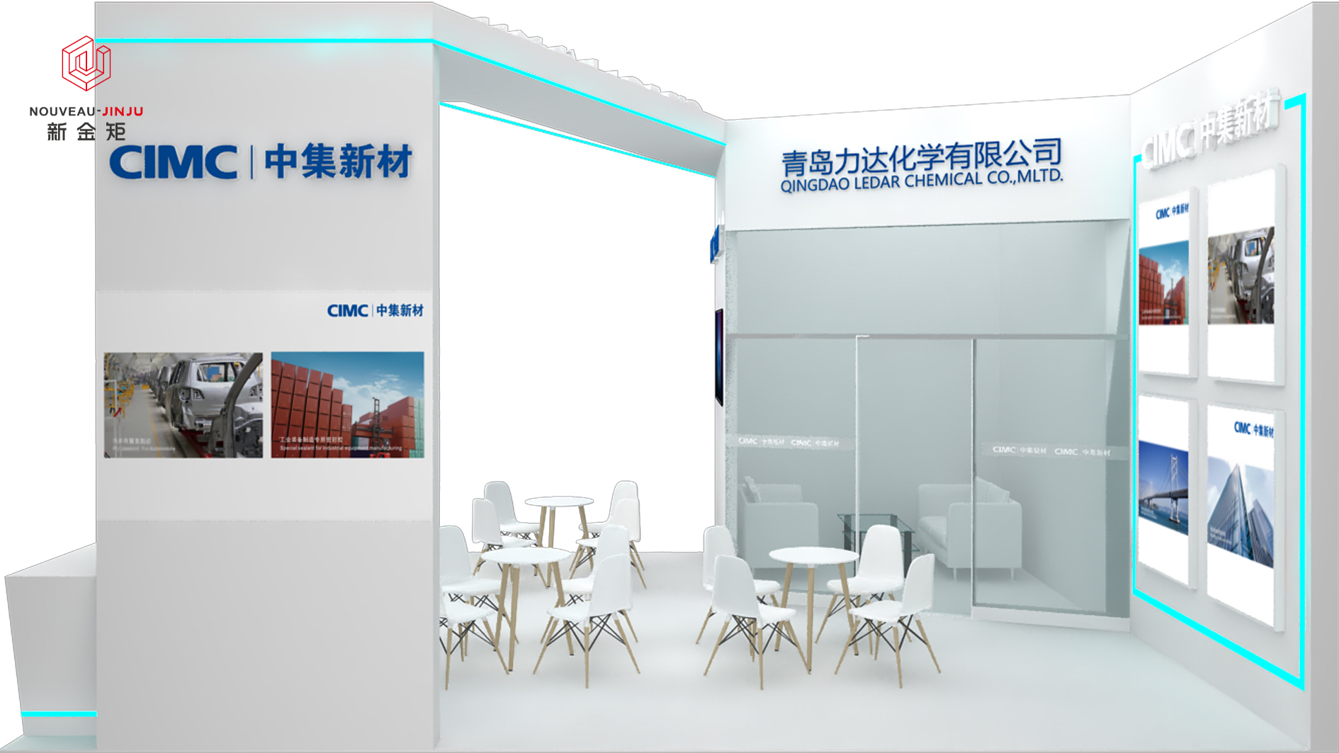 展位設(shè)計(jì)｜簡約而不簡單的展位設(shè)計(jì)